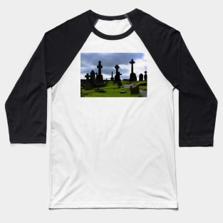 Old Irish cemetery Baseball T-Shirt